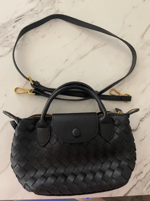 Woven mini bag Black thumbnail 1