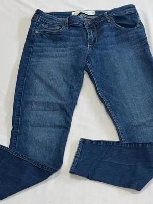 Abercrombie & Fitch Skinny Denim Jeans Women's Size 8R W29 L29 Dark Wash thumbnail 1