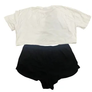 Topshop Up All Night Thermal Short Pajamas in Cream, Size 12 thumbnail 3