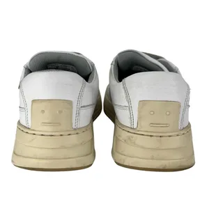 Acne Studios White Face Double Strap Low Top‎ Sneakers thumbnail 7