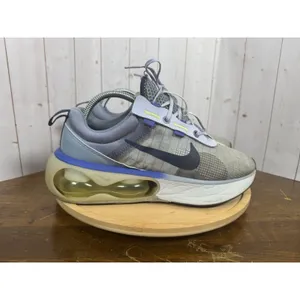 Nike Air Max 2021 Youth 7Y Womens Size‎ 8.5 Gray Blue Athletic Shoes Sneakers thumbnail 6