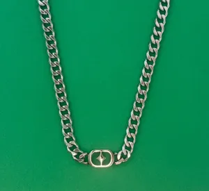 Titanium Steel Link Chain Star Necklace for Men Women,Unisex Hip Hop Necklace thumbnail 1
