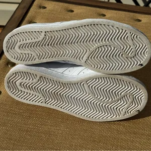 Adidas Superstar Triple White Sneakers Women’s 6.5 Leather Shell Toe thumbnail 5