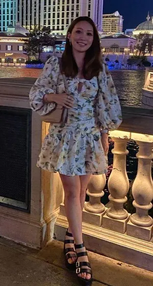 Puff Sleeve Pleated Dress thumbnail 1