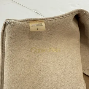 Calvin Klein Faux Suede Fit And Flare Dress‎ Size 6 thumbnail 9