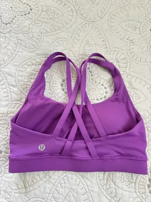 Lululemon Energy Sports Bra Purple 6 thumbnail 2