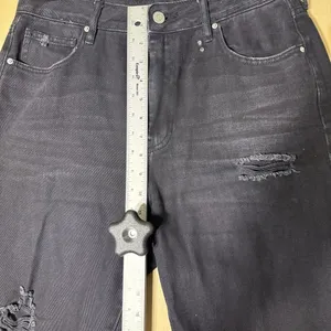 PacSun‎ Mom Jean Size 29 Black Washed Distressed thumbnail 5