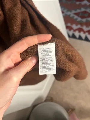 Madewell Brown Open-Front Cozy Knit Cardigan thumbnail 6