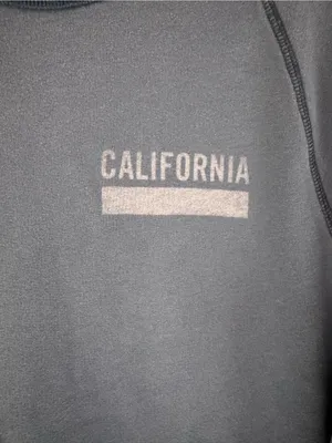 Men’s Hollister Size XL (Fits like a L) Y2K California Graphic Blue Crewneck thumbnail 4