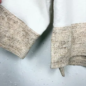 Anthropologie Daily Practice Cotton Mock Neck Sweatshirt Ivory Size Small thumbnail 7