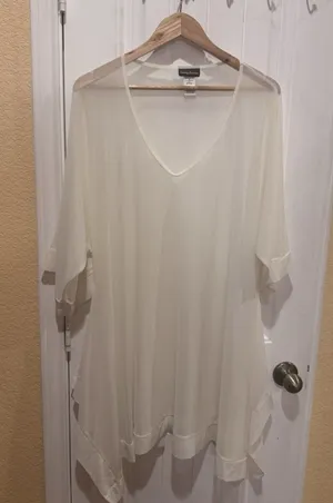 Tommy Bahama Sheer Coverup Sz M thumbnail 1