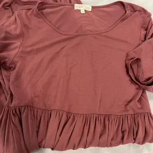 Dusty Rose Women's Top Pink Size L thumbnail 3