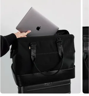 BEIS Weekender Black Bag thumbnail 5