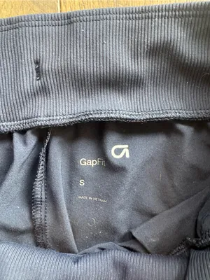 GAP Women’s Navy Drawstring Jogger Pants thumbnail 3