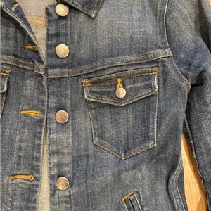J. Crew Dark Blue Denim Jacket thumbnail 3