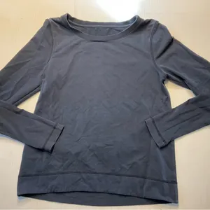 Lululemon Belle Long Sleeve Inkwell Pullover Navy Blue Women Sz XS thumbnail 3