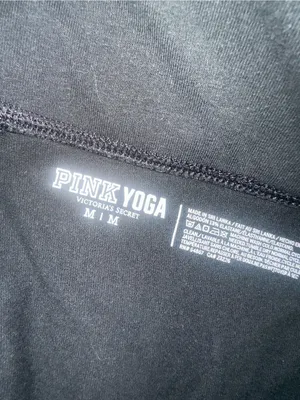 Y2K 2000s VS PINK Cropped Yoga Leggings! thumbnail 3