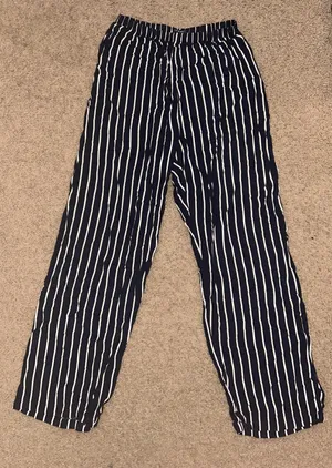 Brandy Melville Frankie Navy Pants thumbnail 3