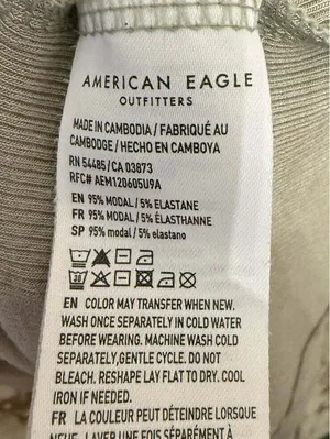 American Eagle Soft and Sexy Ribbed pocket Tee Size XS thumbnail 4