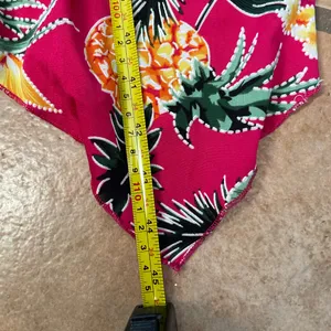 Shoreline Tropical Print Maxi Dress - Black and Pink thumbnail 8