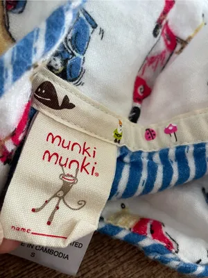 Munki Munki Costco Print Pajama Top Size Small thumbnail 6