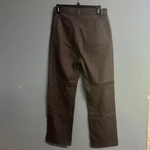 DL1961 ultimate knit Emilie Straight-Leg ultra high rise vintage 31” dark cocoa thumbnail 7
