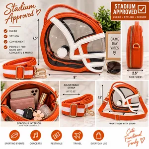 Game day clear bag Orange thumbnail 2