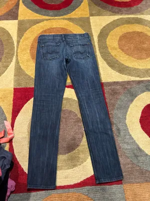 7 For All Mankind Gwenevere Skinny Jeans Denim Dark Wash Mid Rise Size 26 Waist thumbnail 6