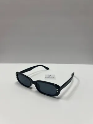 Slim 90s black sunglasses / retro 90s sunglasses thumbnail 2