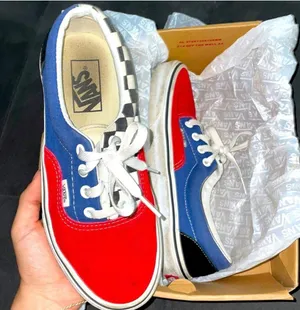 Vans Checkered Red and Blue thumbnail 1