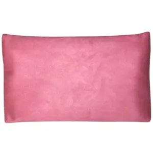 DIOR Logo Embossed Pink Sueded Top Zipper Clutch NWOT thumbnail 2