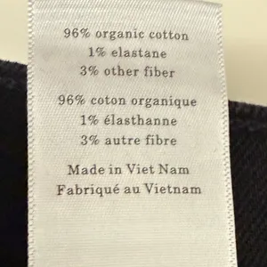 NWT Everlane Sz 24 The Way High Straight Jean‎ in Coal Black Organic Cotton thumbnail 9