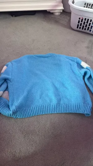 Blue cloud sweater Size M thumbnail 2
