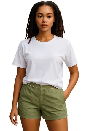 Patagonia Hike Camping Shorts 4" Green Women's Size 6‎ Lightweight Small Trail thumbnail 1