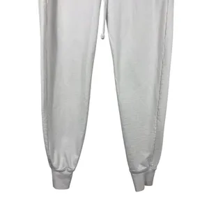 American Giant Jogger Sweatpants XS Off White Gray USA Made Drawstring Lounge thumbnail 5