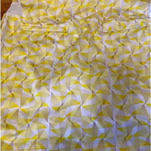 Nike Golf skort yellow and grey designer golf women's size 4 with a 16” waist thumbnail 1