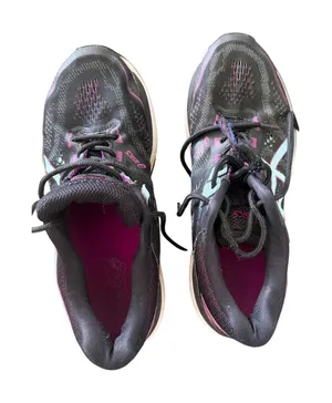ASICS GT-2000‎ 7 Womens Running Shoes Black Pink 1012A146 Size 7.5 Wide thumbnail 1