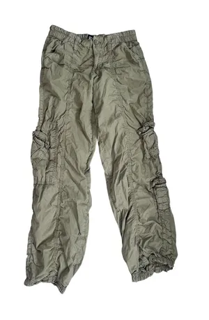 Y2K BDG Olive Cargo Utility Pants thumbnail 1
