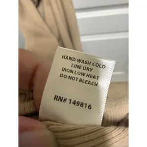 Anna Grace Tan Ribbed Knit Maxi Dress M Open Cutout Knot Back Made in USA thumbnail 7