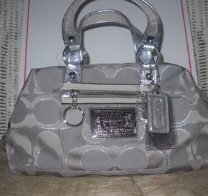 Coach Elegant Gray Designer‎ Handbag thumbnail 1