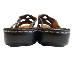 NaturalSoul by Naturalizer Sandals Women’s 7.5 Night Sky Pewter Slip‑On Comfort thumbnail 6