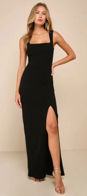 LULU's Sexy Wedding Chic Modern Minimalist Mermaid Trumpet Gown thumbnail 1