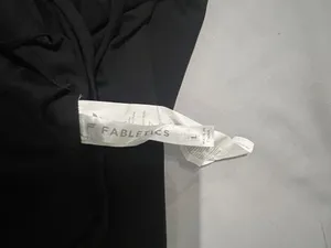 Fabletics Black Fit-and-Flare Mini Dress with Crisscross Straps thumbnail 2