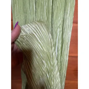 NWT Lulus Melitta Lime Green Plisse Sash Maxi Dress Gala Banquet Wedding Size M thumbnail 4
