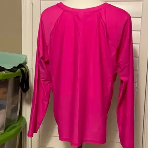 Old Navy Pink Long Sleeve Relaxed Tee thumbnail 4