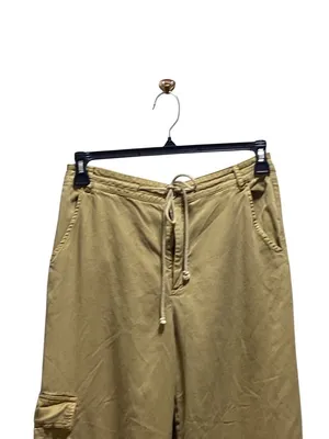 Young Fabulous & Broke Drawstring Cargo Joggers Beige Size M Neutral Coastal thumbnail 6