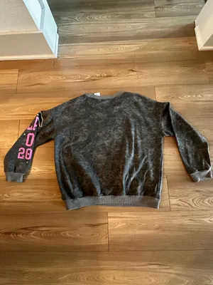 Fleece Bratz Sweatshirt Gray Size XL thumbnail 4