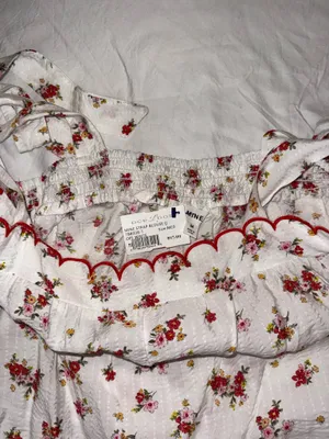 Blu Pepper Floral Scallop Top and Shorts thumbnail 4