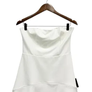 Lulus Compelling Style White Strapless Mini Dress size Large NWT thumbnail 6