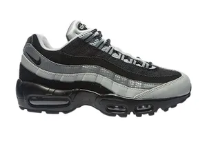 Nike womes 's Black & Gray Mesh Air Max 95 Sneakers thumbnail 1
